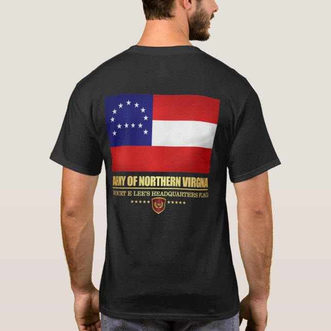 Armee von Nordvirginia (F10) T-Shirt (Rückseite)