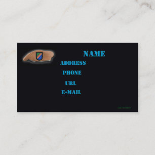 Armeeanwälte beret veteran patches business card visitenkarte
