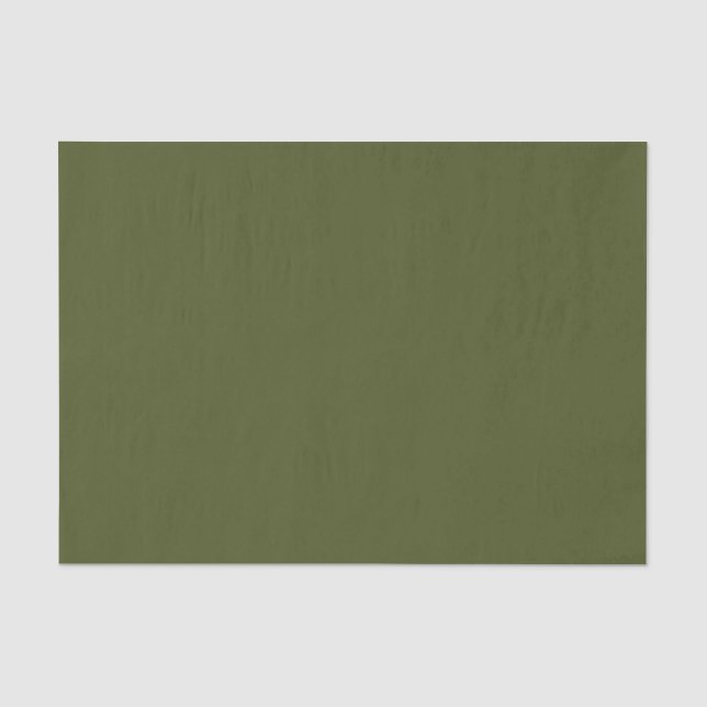 Armeegrün Seidenpapier (Vorderseite)