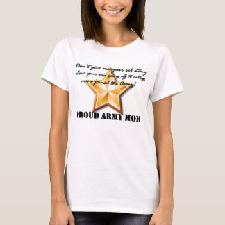 Armeemamma: Schluchzengeschichte (Stern) T-Shirt