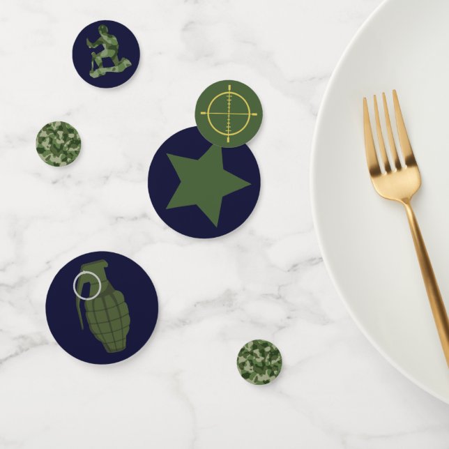 Armeemilitär Geburtstagspartei Konfetti (Gruppe)