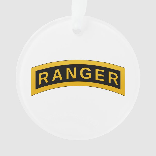Armeemodell RANGER - PERSONALISIERT Ornament (Vorderseite)