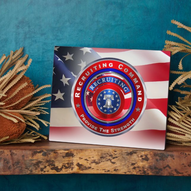 Armeerekrutierung Fotoplatte (Seite)