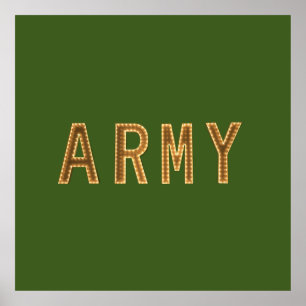 Armeestärke Poster
