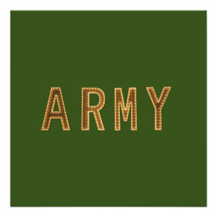 Armeestärke Poster