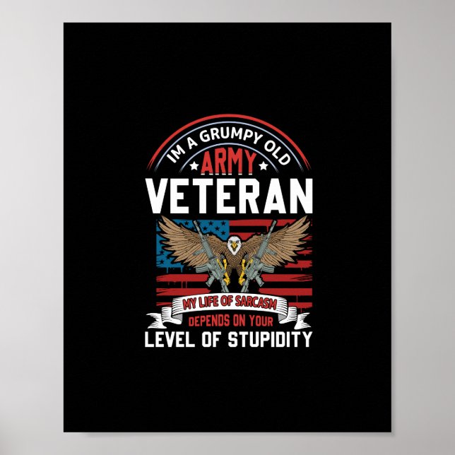Armeeveteran Poster (Vorne)