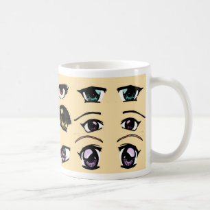 ärmel eyes tasse