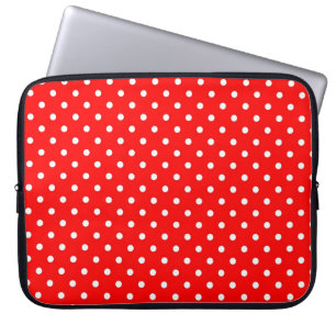 Ärmel Laptop Hot Red Polka Punkt Laptopschutzhülle