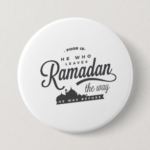 Armen ist er, der Ramadan die Weise verlässt Button