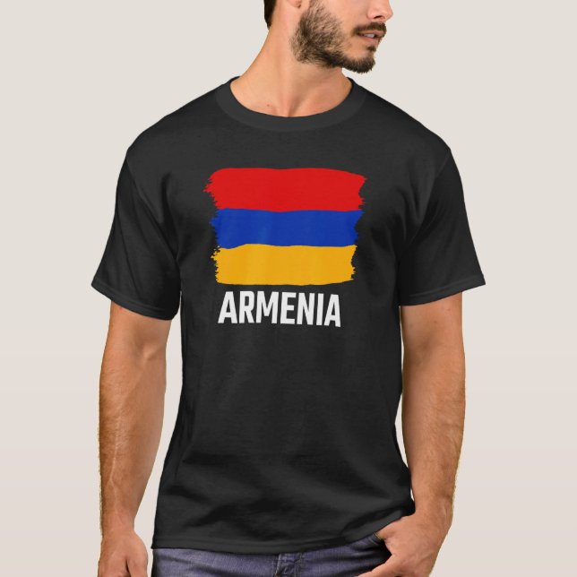Armenia Armenian Flag Armenian T-Shirt (Vorderseite)