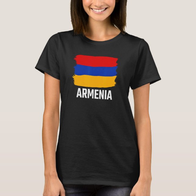 Armenia Armenian Flag Armenian T-Shirt (Vorderseite)