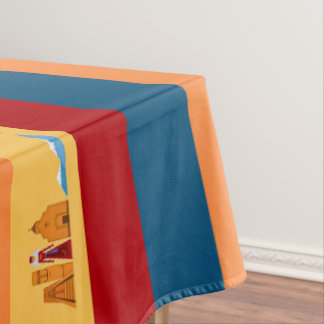 Armenia Custom Cotton Tablecloth, 52"x70" Tischdecke