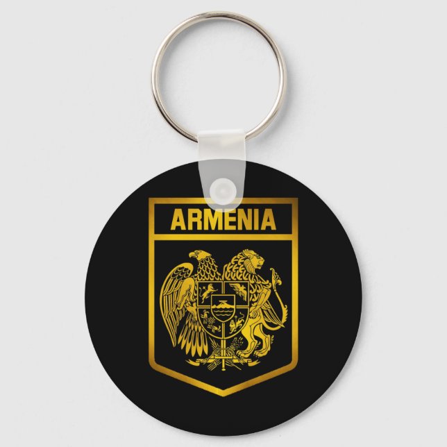 Armenia-Emblem Schlüsselanhänger (Vorderseite)