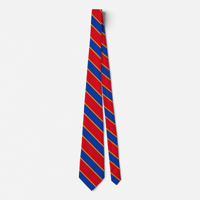 Armenia Flag Elegant Patriotic Neck Tie Krawatte (Vorderseite)