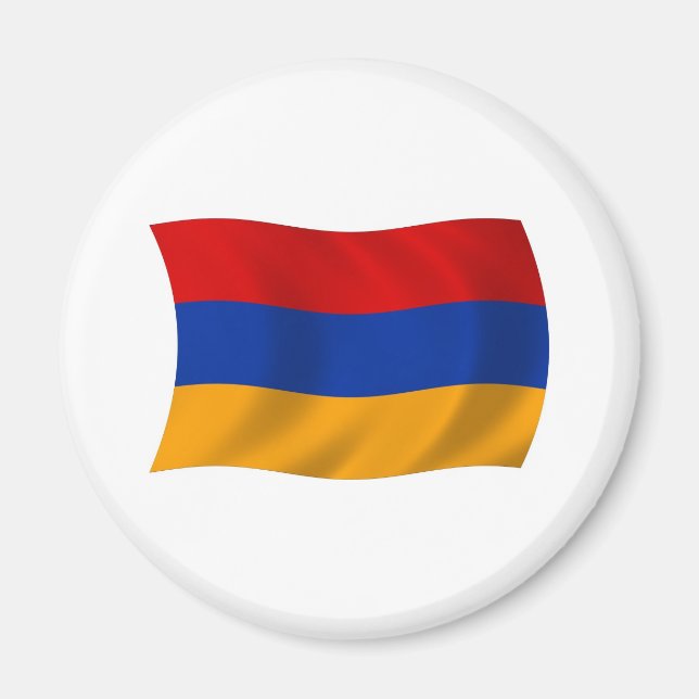Armenia Flag Magnet (Vorne)