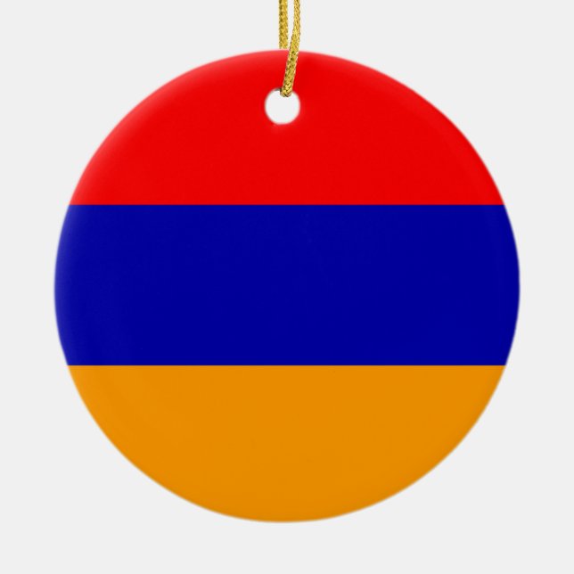 Armenia Flag Ornament (Vorne)