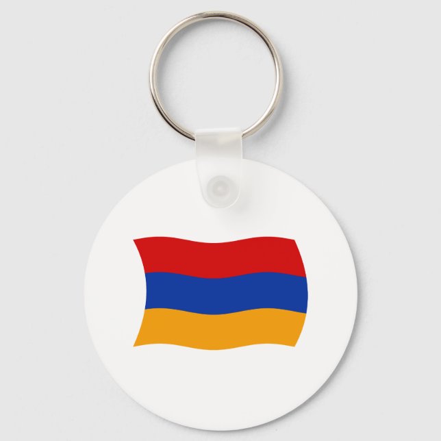 Armenia Flag Schlüsselanhänger (Vorderseite)