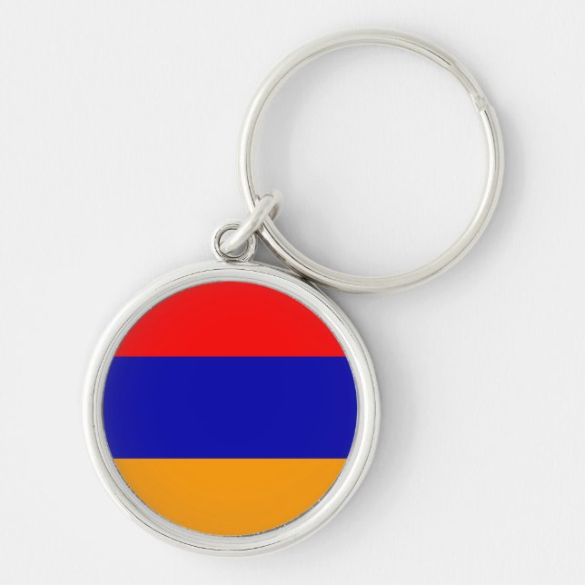 Armenia Flag Schlüsselanhänger (Vorne)