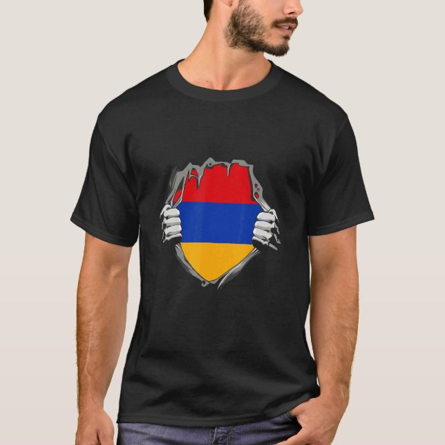 Armenia flag T-Shirt (Vorderseite)