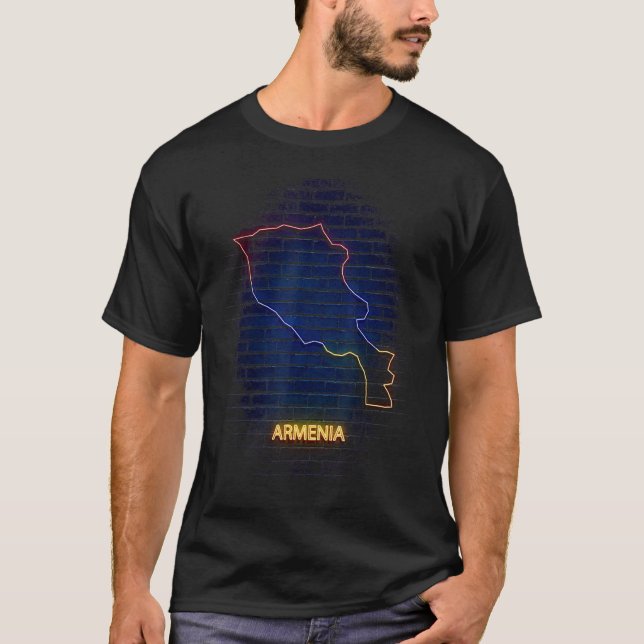 ARMENIA - Länderübersicht T-Shirt (Vorderseite)