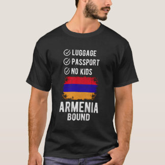 Armenia Souvenir Reise Urlaub Armenien T-Shirt