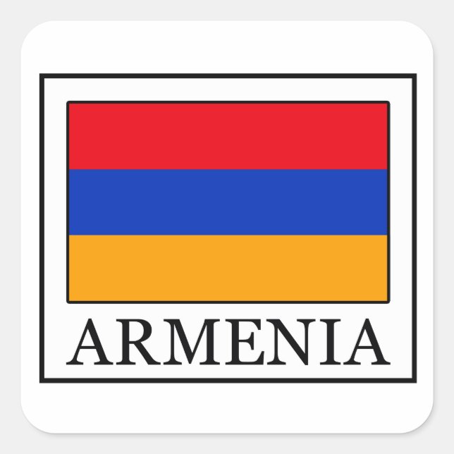 Armenia Sticker (Vorderseite)