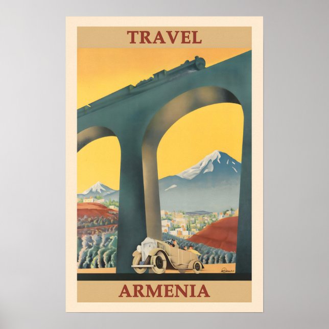 Armenia Vintage Poster (Vorne)