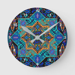 Armenian Artwork Acrylic Wall Clock Runde Wanduhr