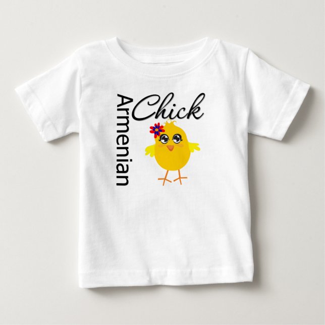 Armenian Chick Baby T-shirt (Vorderseite)
