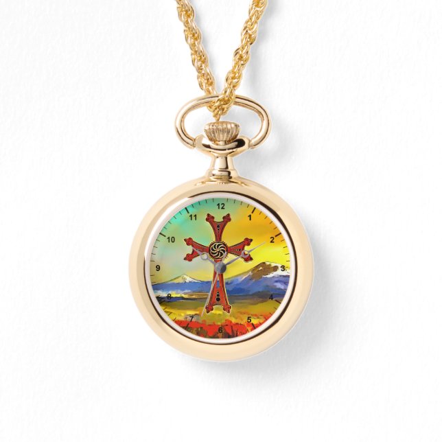 Armenian Cross eWatch Armbanduhr (Vorderseite)