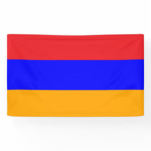 Armenian Flag Celebration Party Event Décor Banner