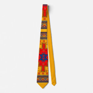 Armenian Folk Art Neck Tie Krawatte