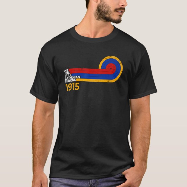 Armenian Genocide Armenian 1915 Armenian Flag Arme T-Shirt (Vorderseite)