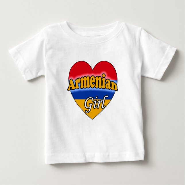 Armenian Girl Baby T-shirt (Vorderseite)