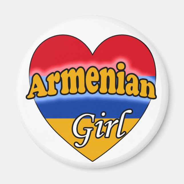 Armenian Girl Magnet (Vorne)