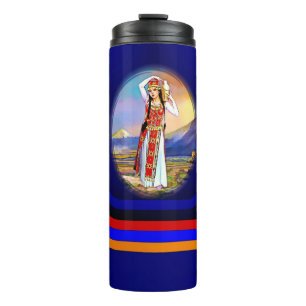 Armenian Girl Thermal Tumbler Thermosbecher