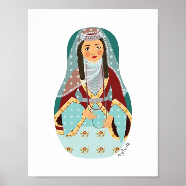 Armenian Matryoshka Poster (Vorne)
