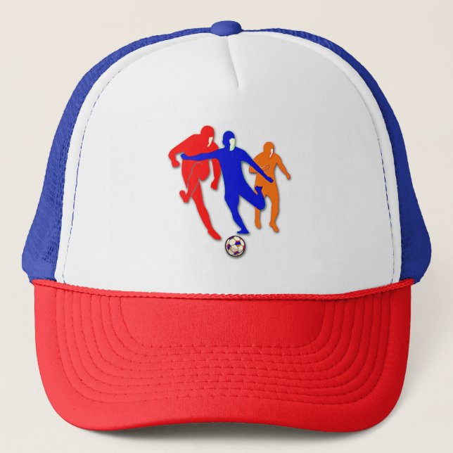 Armenian Soccer Trucker Hat Truckerkappe (Vorderseite)