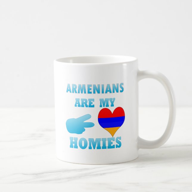 Armenians sind mein Homies Kaffeetasse (Rechts)