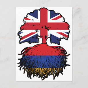 Armenien Armenien Vereinigtes Königreich Großbrita Postkarte