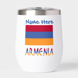 Armenien Armenische Flagge Blau Personalisierung