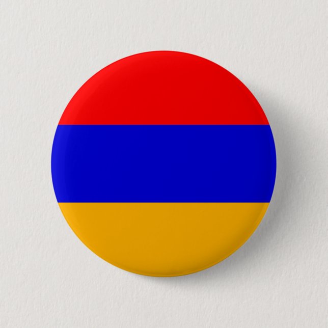 Armenien - armenische Flagge Button (Vorderseite)