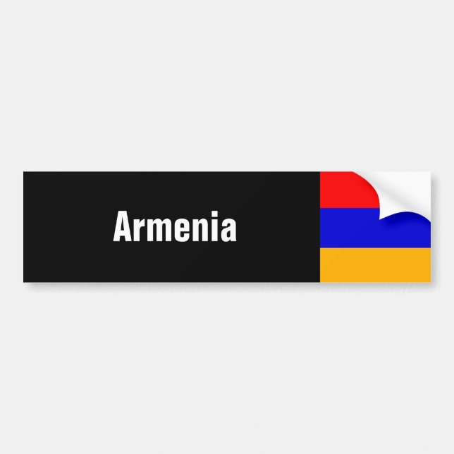 Armenien Autoaufkleber (Vorne)