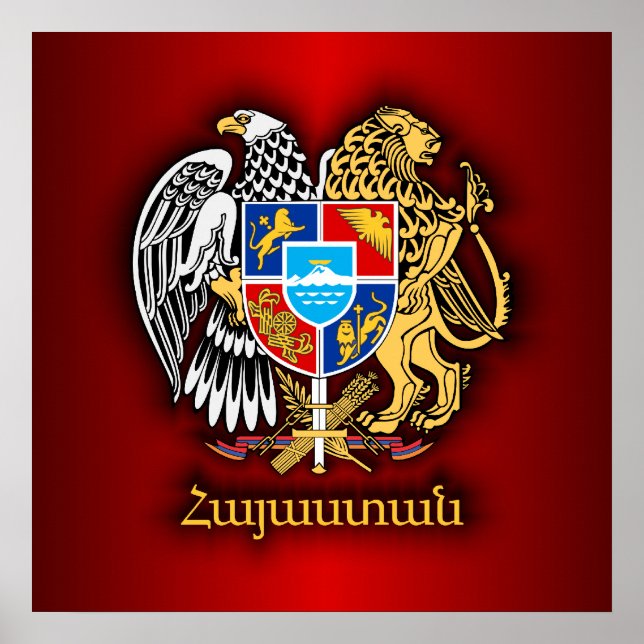 Armenien COA 2 Poster (Vorne)