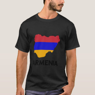 Armenien-Flagge Amerika USA Armenischer Stolz Arme T-Shirt