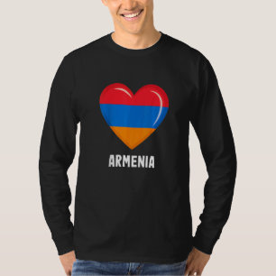 Armenien-Flagge  Armenisch Armenien Erbe Wurzeln F T-Shirt