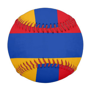 Armenien-Flagge Baseball
