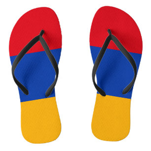 Armenien-Flagge Flip Flops