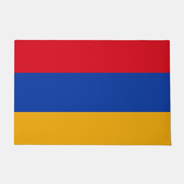 Armenien-Flagge Fußmatte (Vorderseite)