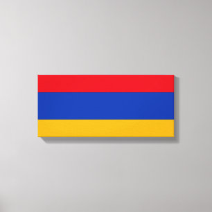Armenien-Flagge Leinwanddruck